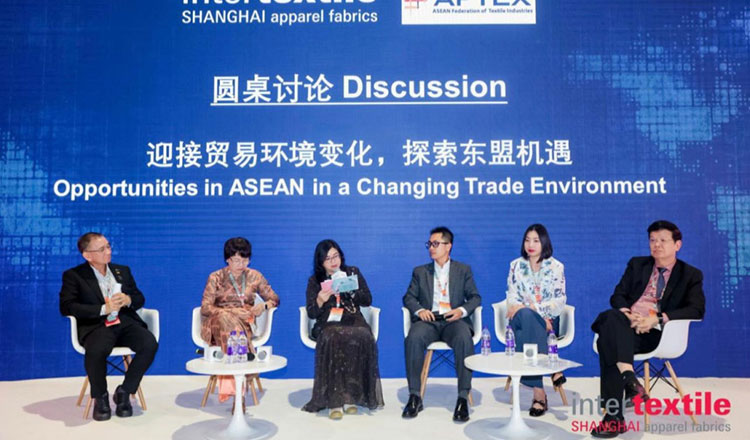 Cambodia’s GFT industrial potential highlighted at World Textile Exhibition in Shanghai